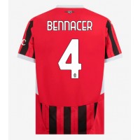 AC Milan Ismael Bennacer #4 Fußballbekleidung Heimtrikot 2024-25 Kurzarm